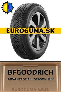 BFGOODRICH ADVANTAGE ALL SEASON SUV 225/65 R17 106V DOT AKCIA XL
