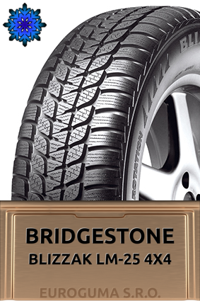 BRIDGESTONE BLIZZAK LM-25 4X4 235/60 R17 102H MERCEDES