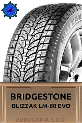 BRIDGESTONE BLIZZAK LM-80 EVO 255/50 R20 109H AUDI XL