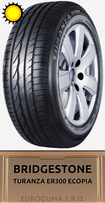 BRIDGESTONE TURANZA ER300 ECOPIA 225/55 R17 97Y RFT