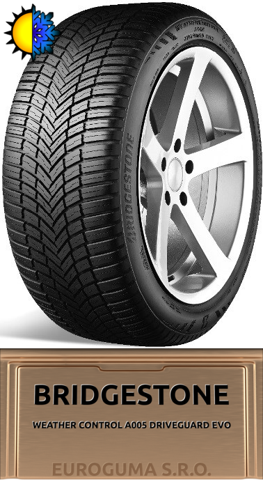 BRIDGESTONE WEATHER CONTROL A005 DRIVEGUARD EVO 195/65 R15 95H RFT XL