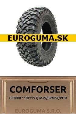 COMFORSER CF3000 118/115 Q M+S/3PMSF/POR 245/70 R16 10PR 3PMSF