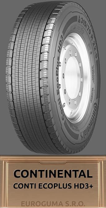 CONTINENTAL CONTI ECOPLUS HD3+ 315/80 R22,5 156/150(20PR) L 3PMSF M+S
