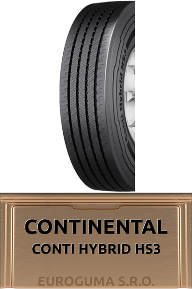 CONTINENTAL CONTI HYBRID HS3 245/70 R19,5 136/134(16PR) M 3PMSF M+S