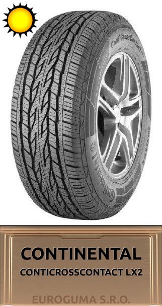 CONTINENTAL CONTICROSSCONTACT LX2 255/70 R16 111T FR