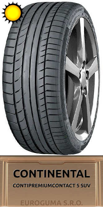 CONTINENTAL CONTIPREMIUMCONTACT 5 SUV 225/65 R17 102V