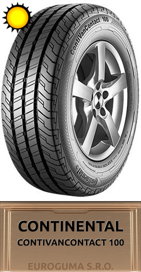 CONTINENTAL CONTIVANCONTACT 100 205/65 R16C 103/101 H C