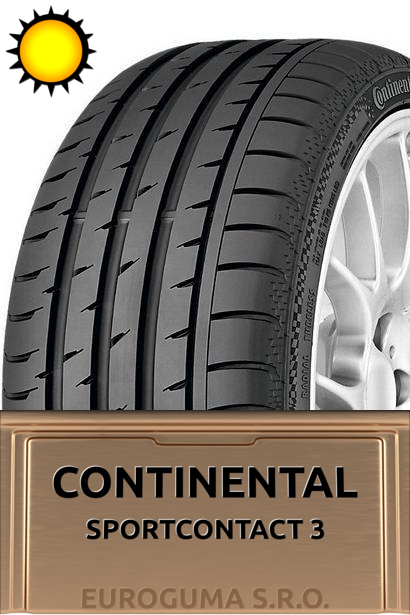 CONTINENTAL SPORTCONTACT 3 255/55 R18 109Y FR PORSCHE XL