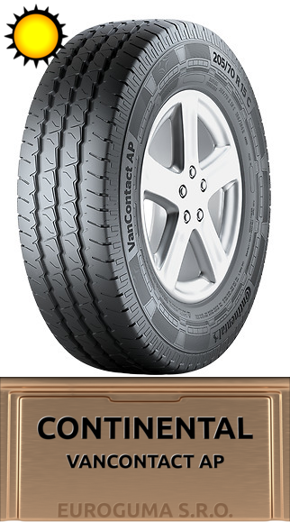 CONTINENTAL VANCONTACT AP 215/80 R14C 112P C