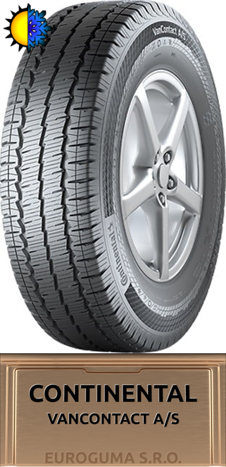 CONTINENTAL VANCONTACT A/S 285/55 R16C 126N C M+S