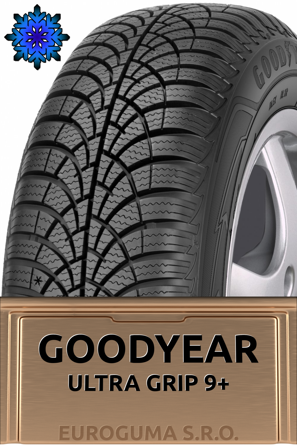 GOODYEAR ULTRA GRIP 9+ 185/60 R14 82T