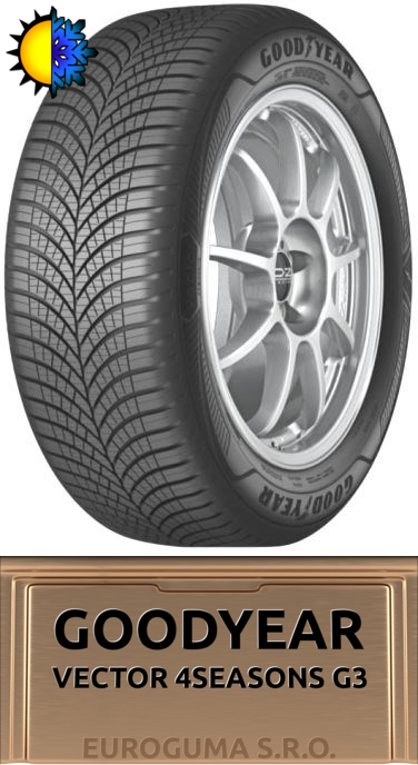 GOODYEAR VECTOR 4SEASONS G3 245/40 R21 100W XL
