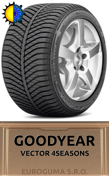 GOODYEAR VECTOR 4SEASONS 165/70 R14C 89/87 R 3PMSF C M+S