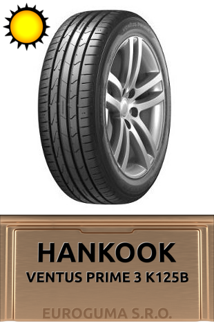 HANKOOK VENTUS PRIME 3 K125B 205/55 R16 91W FR RFT