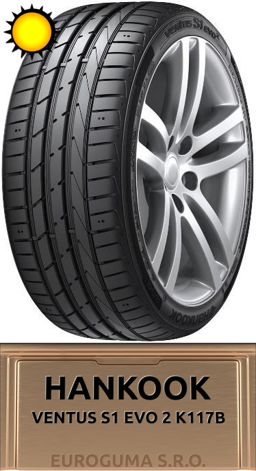 HANKOOK VENTUS S1 EVO 2 K117B 225/45 R18 91W MOE RFT