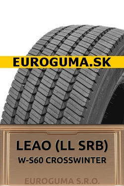 LEAO (LL SRB) W-S60 CROSSWINTER 385/55 R22,5 160(20PR) K/L 3PMSF