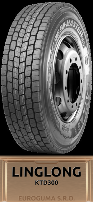 LINGLONG KTD300 295/80 R22,5 152/148(16PR) M 3PMSF M+S