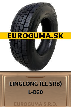 LINGLONG (LL SRB) L-D20 205/75 R17,5 124/122(14PR) M 3PMSF