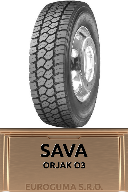 SAVA ORJAK O3 285/70 R19,5 146/140 L/M 3PMSF M+S