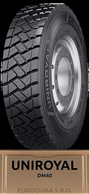 UNIROYAL DM40 315/80 R22,5 156/150(20PR) K 3PMSF M+S